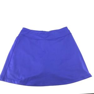 Title Nine Purple Athletic Athleisure Sporty Skirt with Shorts Skort Size Small